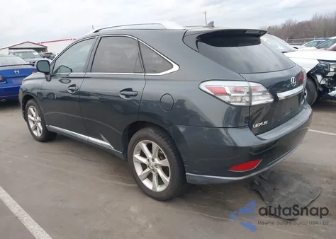 2010 Lexus Rx 350 z USA, uszkodzony, nr VIN 2T2ZK1BA0AC006185